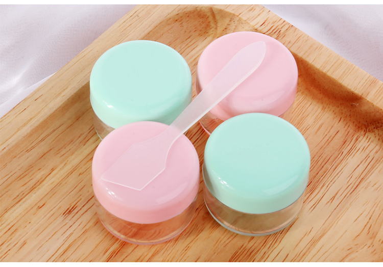 Lameila Travel cosmetic packaging bottle 15ml plastic cream jar cosmetic jar for skin care La1027