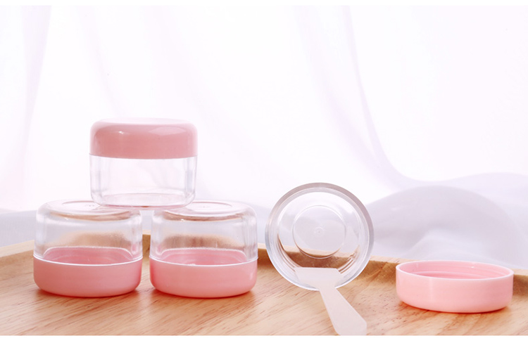 Lameila Travel cosmetic packaging bottle 15ml plastic cream jar cosmetic jar for skin care La1027