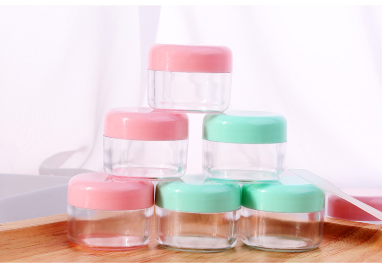 Lameila Travel cosmetic packaging bottle 15ml plastic cream jar cosmetic jar for skin care La1027