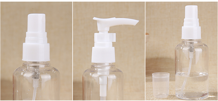 Lameila Portable 2pcs Perfume Transparent Spray Bottle Environmental Protection PET Plastic Travel Empty Bottles LM259