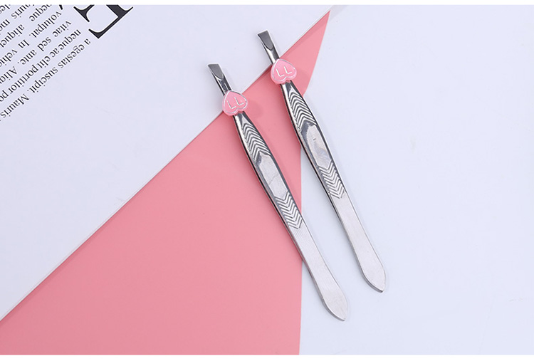 Lameila OEM makeup eye brow beauty tool professional stainless steel high quality eyebrow tweezer 3052