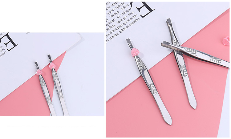 Lameila OEM makeup eye brow beauty tool professional stainless steel high quality eyebrow tweezer 3052