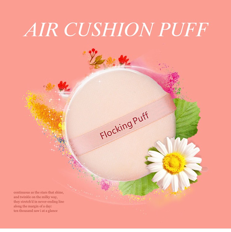 Lameila wholesale unique make up sponge puff dryer customized cosmetic flocking powder puff makeup A79967