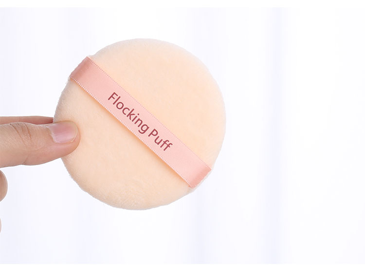 Lameila wholesale unique make up sponge puff dryer customized cosmetic flocking powder puff makeup A79967