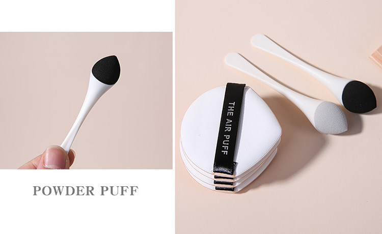 Lameila Powder puff With Handle 3in1 set Beauty Foundation Blending Sponge Custom Logo Makeup Sponge A80081