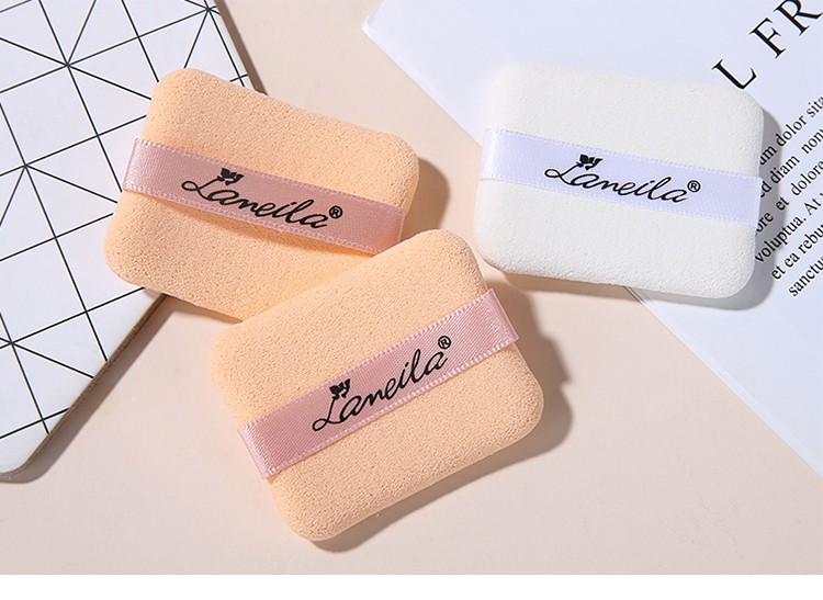 Lameila 1pcs Powder puff Beauty Foundation Blending Single Pack Sponge Custom Logo Wet and dry use Cosmetic tools B0202