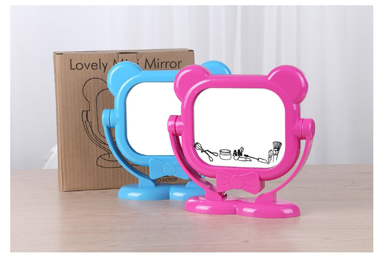 Lameila wholesale stereo desktop mirror rotating makeup mirror creative beauty mirrorM3029