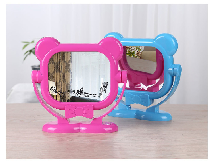 Lameila wholesale stereo desktop mirror rotating makeup mirror creative beauty mirrorM3029