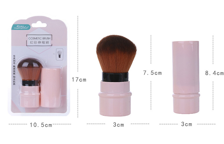 Lameila Makeup Retractable Brush Luxury Cheap Single Cosmetic Custom Makeup Brushes L0825