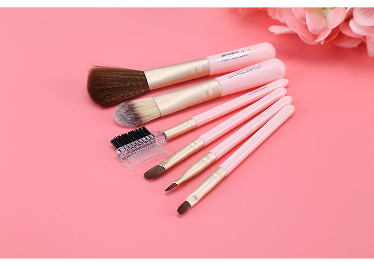 Lameila wholesale Iron box package makeup brush 6 sets foundation brush eyebrow brush makeup tools L0886