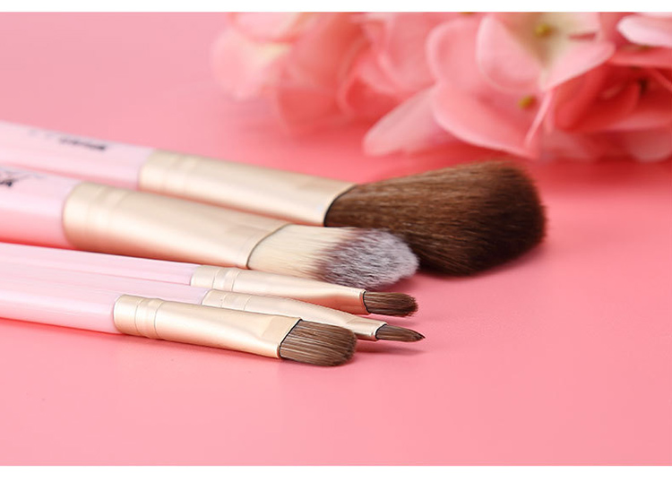 Lameila wholesale Iron box package makeup brush 6 sets foundation brush eyebrow brush makeup tools L0886