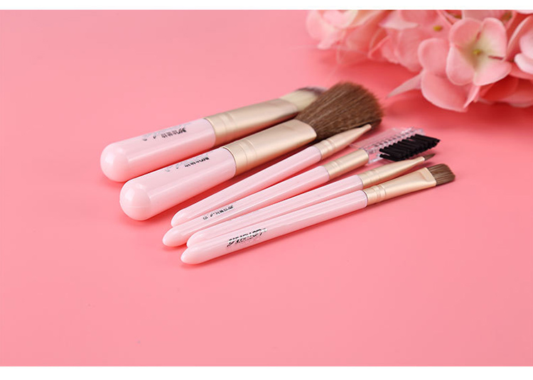 Lameila wholesale Iron box package makeup brush 6 sets foundation brush eyebrow brush makeup tools L0886