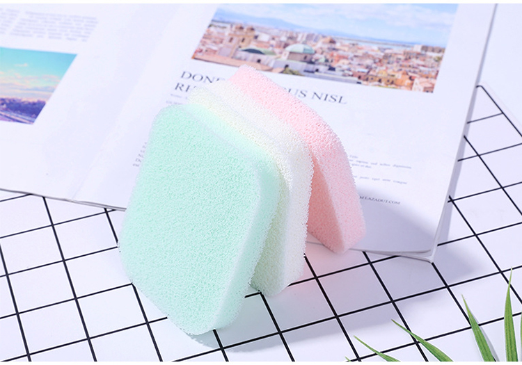 Lameila 2pcs 15T Face Sponges Reusable OEM Deep Skin Cleaning Exfoliation Compressed Cellulose Facial Cleansing Sponge SY-B2170