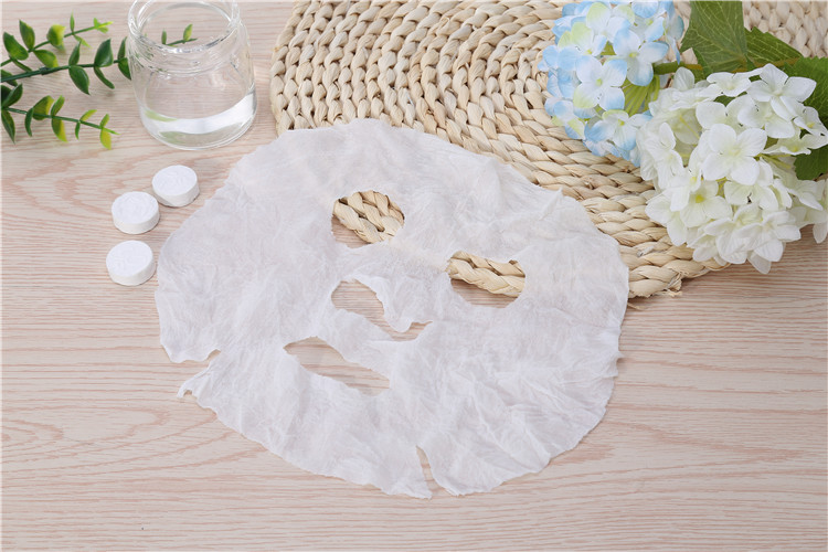 Lameila Wholesale 12pcs Compressed Face Mask Beauty Tool Skin Care Non Woven Soft Diy Compressed Facial Mask Sheet 3157