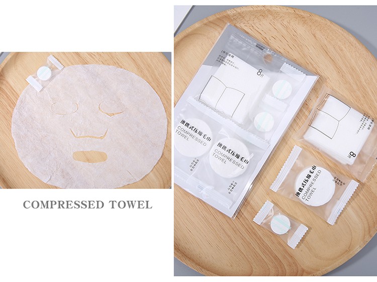 Lameila custom portable disposable towels travel compressed cotton face towel D0905