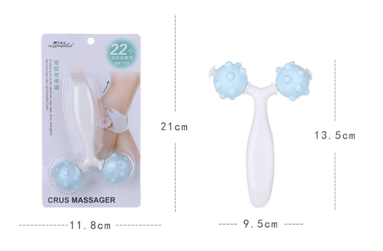 Lameila wholesale health care handheld plastic foot massage roller 2017 M1032