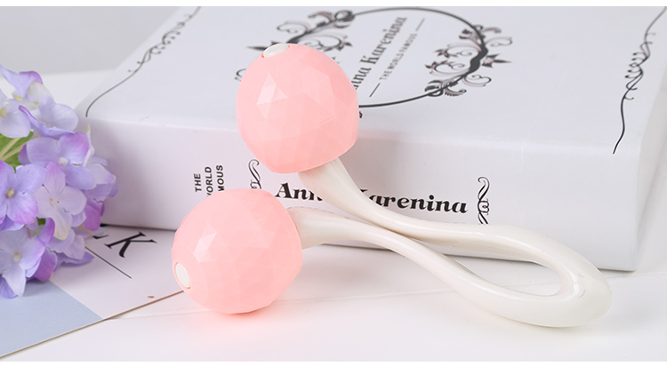 Lameila High quality slimming facial massager ball shape plastic face massage roller m1075