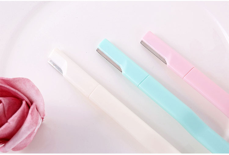 Lameila Eyebrow Trimmer Double Head Women Stainless Steel Sharper Facial Hair Remover Touch Up Eyebrow Razor A925