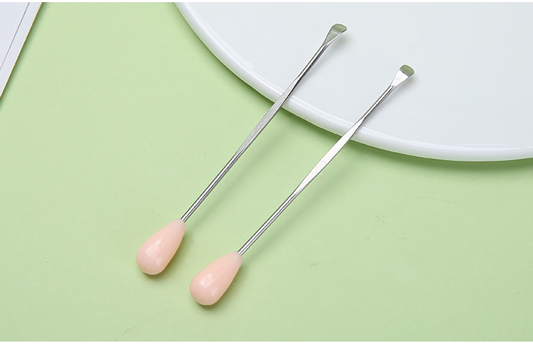 Yousha High Quality Ear Wax Remover Ear Pick Wholesale Price Stainless Steel Ear Curettes YZ011