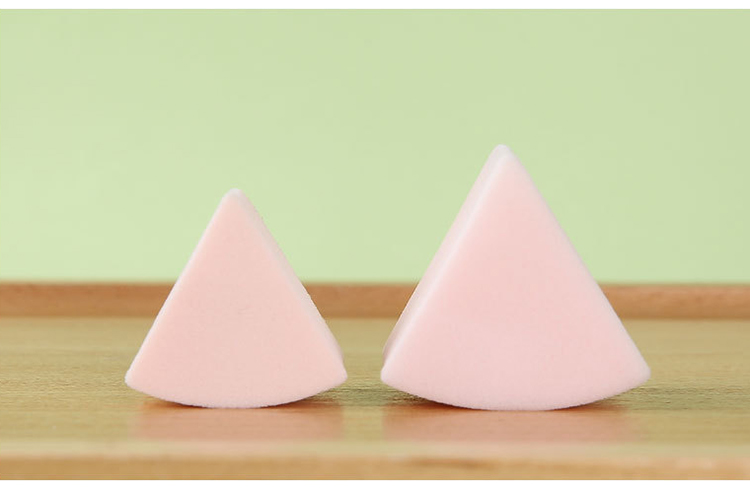 New arrival make up sponge blender foundation 6pcs / bag reusable soft cute triangle makeup cosmetic puff YF104