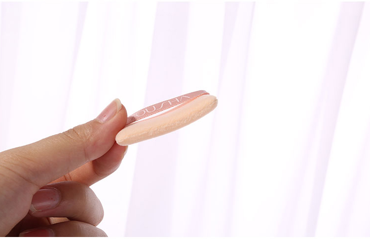 Yousha Fashion Makeup Foundation Sponge Square Shape Air Cushion Puff With Silk Ribbon YF164