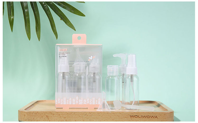 Yousha Wholesale 30 Ml Empty Transparent Plastic Bottles Travel Kit Bottle Cosmetic Luxury Spray Bottle With Fine Mist Sprayer Yk070