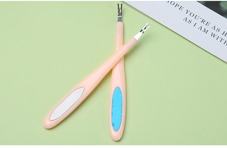 Yousha Nail Pusher Gel Nail Polish Remover Tools Stainless Steel Mini small Nail Cuticle Pusher YZ024