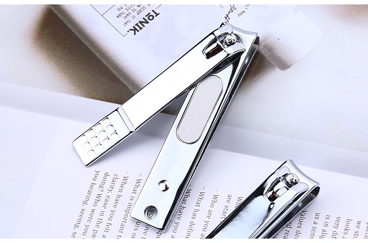 Yousha Smooth Crescent Elbow Nail Cutter Beauty Stainless Steel Manicure Nail Clippers Nail Scissors For Thick Toenails YZ003