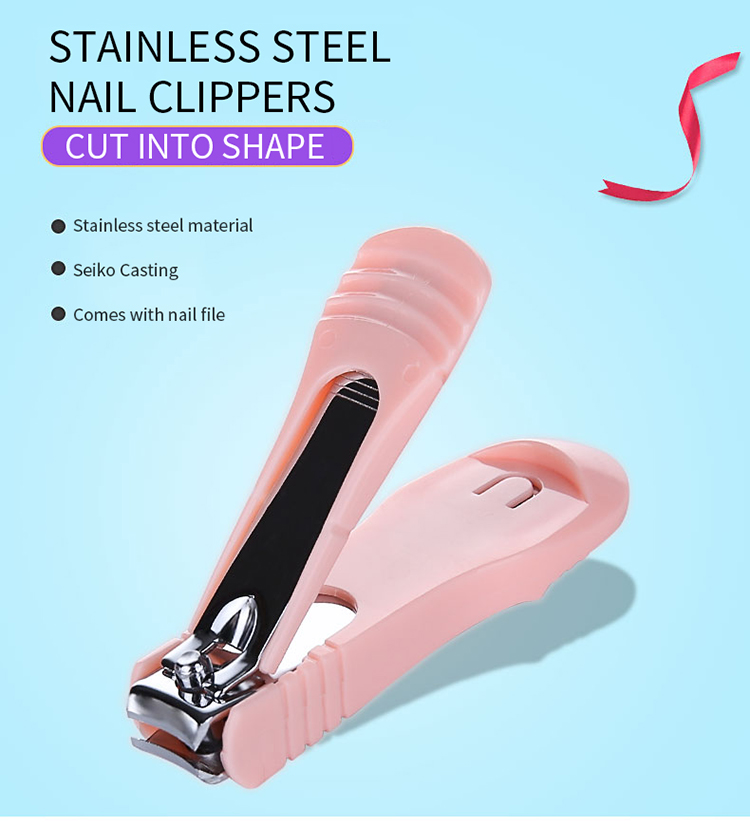 Yousha nail cutter manicure finger stainless steel nail clipper with packaging YZ007