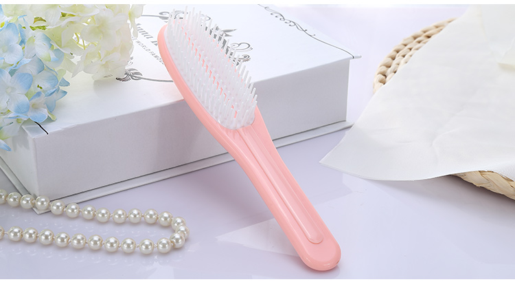 Lameila Professional hair beauty tool anti static plastic hair magic comb high quality massage hair brush C111