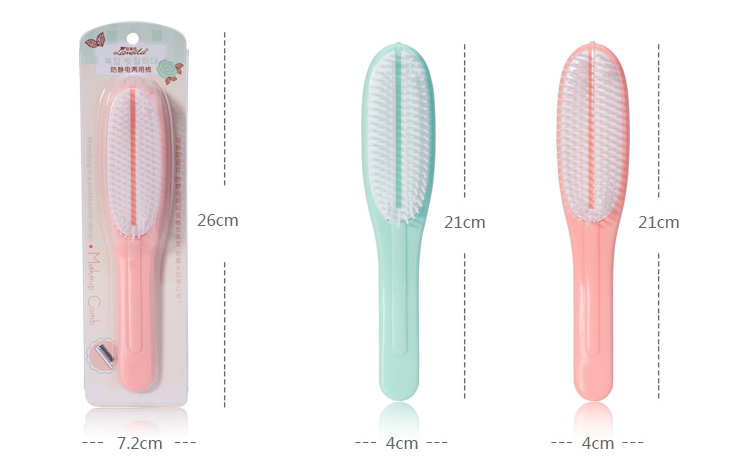 Lameila Private label hair product antic static massage hair brush plastic hair comb C110