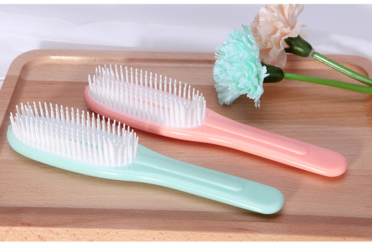 Lameila Private label hair product antic static massage hair brush plastic hair comb C110