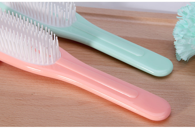 Lameila Private label hair product antic static massage hair brush plastic hair comb C110