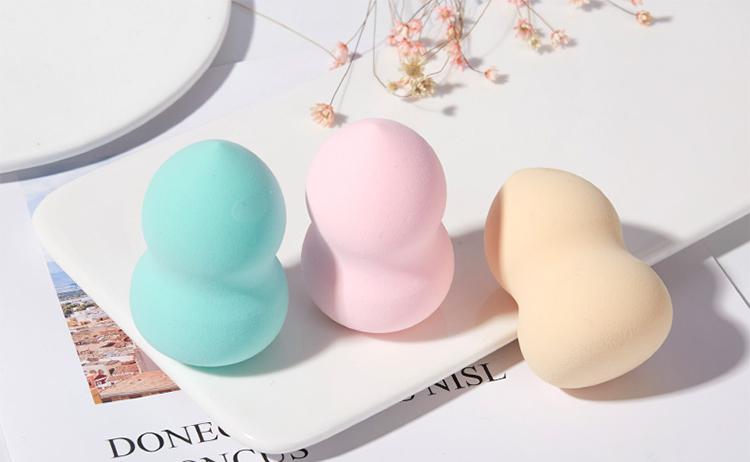 Lameila 3pcs Professional cosmetic tool pink egg shape latex free polyurethane beauty makeup blender sponge set for women A79981