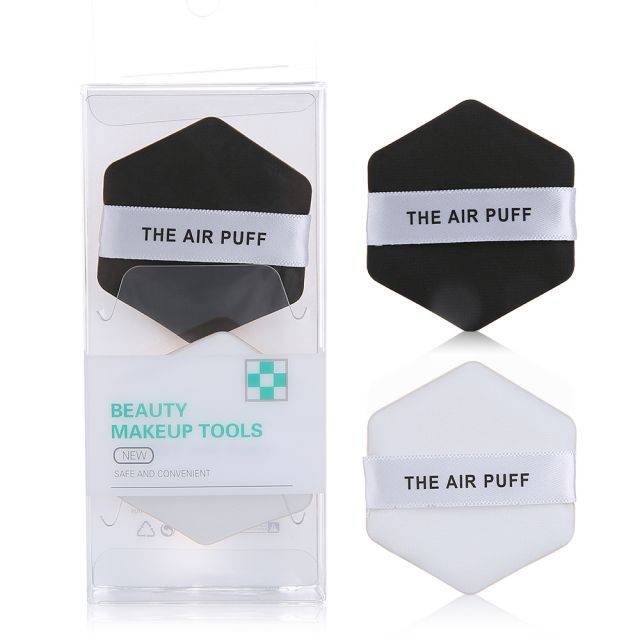 Silubi Skin-friendly Easy Wash Makeup Tools White Foundation Sponge Air Cushion Loose Powder Puff  SLB-F001