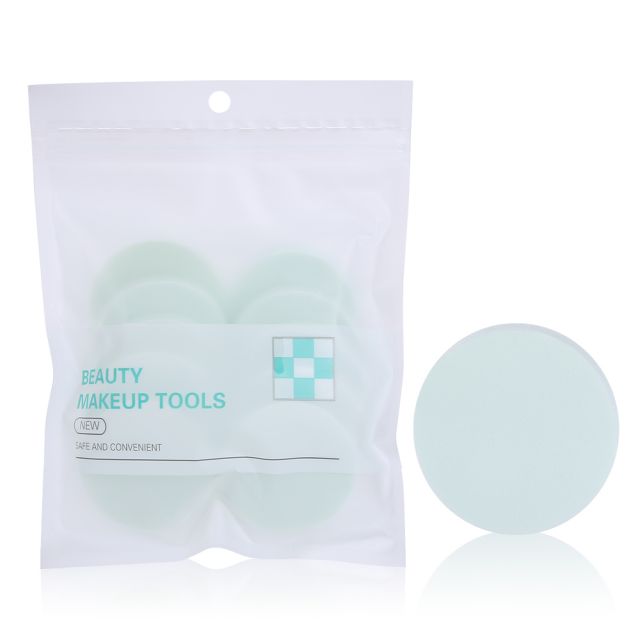 Silubi Professional Soft Makeup Tools Round Shaped Cosmetic Sponge Bb Cream Foundation Powder Sponge Puff SLB-F004