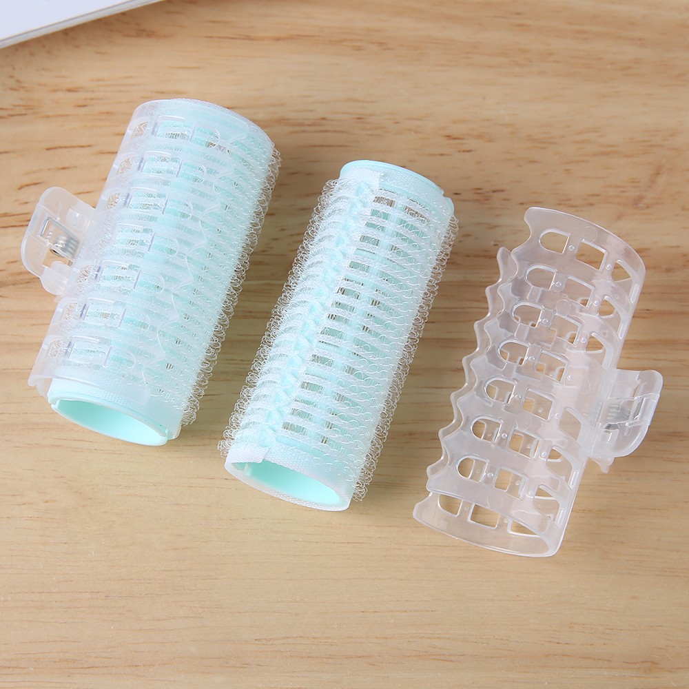 Custom Logo 3pcs 4pcs High Quality Hair Accessories Small Plastic Hair Curlers Roller For Lady Holding Hair Beauty Tool SLB-Q002