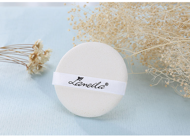 Lameila Powder puff Square Round Beauty Foundation Blending 2 pcs Sponge Custom Packaging Logo Makeup Sponge Blender B0201