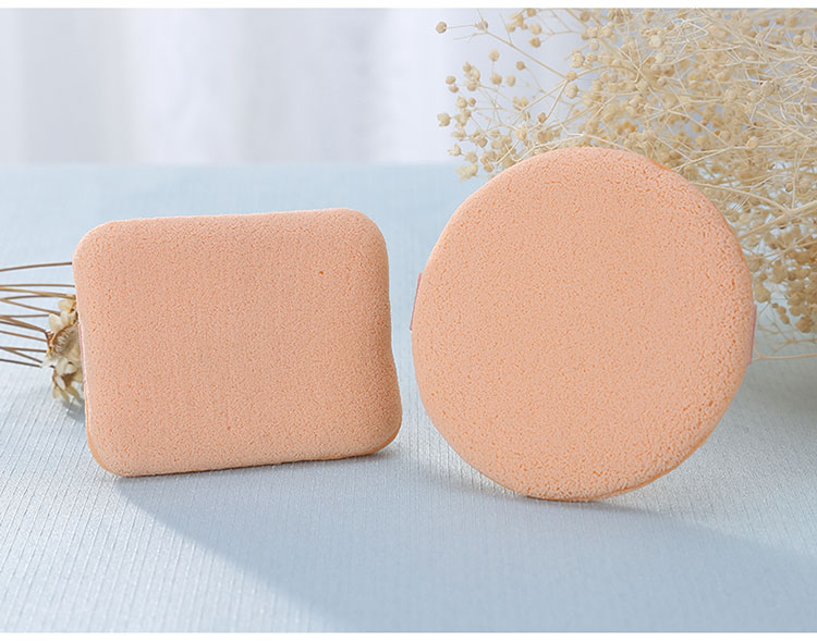 Lameila Powder puff Square Round Beauty Foundation Blending 2 pcs Sponge Custom Packaging Logo Makeup Sponge Blender B0201