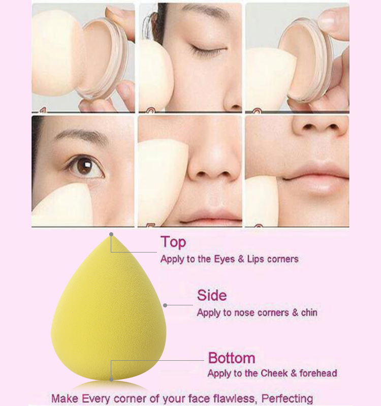 Lameila Wholesale private label beauty sponge cosmetic blender makeup sponge for beauty T013