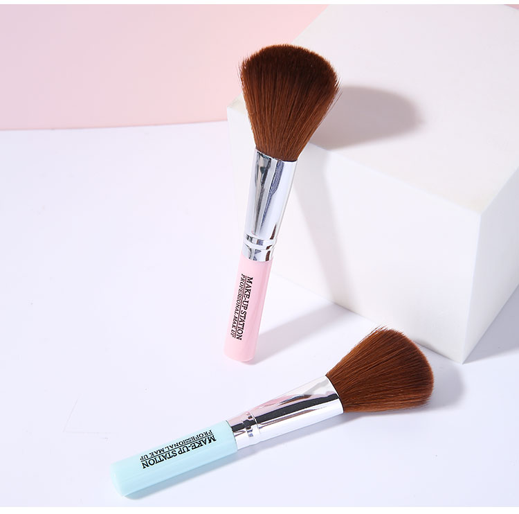 Lameila Makeup Brushes Set 8pcs Custom Logo Nylon Hair Portable Eye shadow Facial Foundation Powder Blush Brush L0966