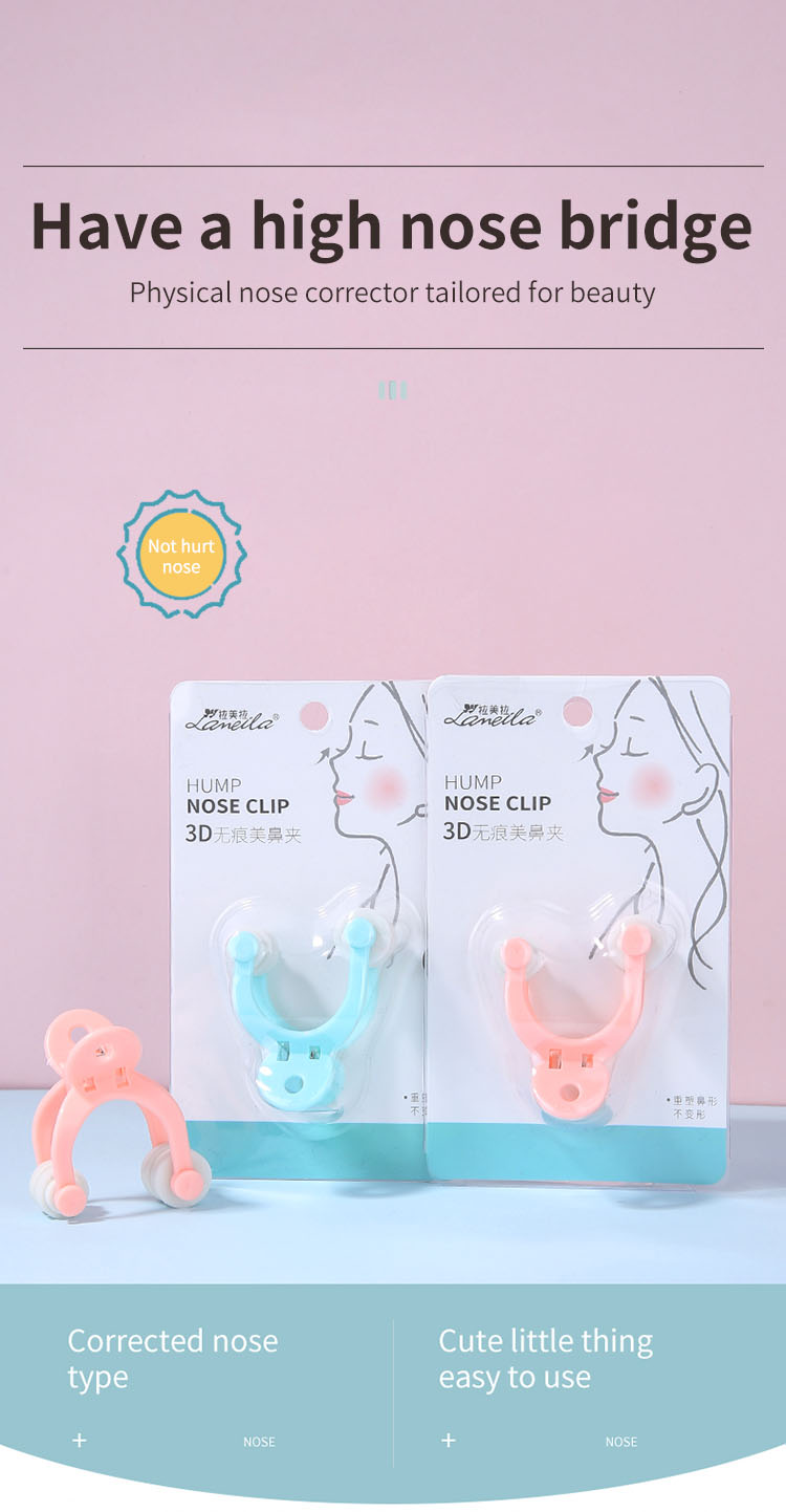 Lameila Wholesale facial beauty massager tools Shaping Shaper Straightening nose care physics rise nose clip massager 3033