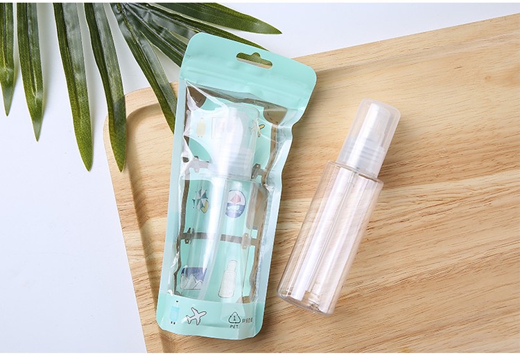 Lameila 100ml PET Lotion Pump Bottle Makeup Cosmetic Capacity Bottles Eco Friendly Airless Cream Press Travel Bottles LM718