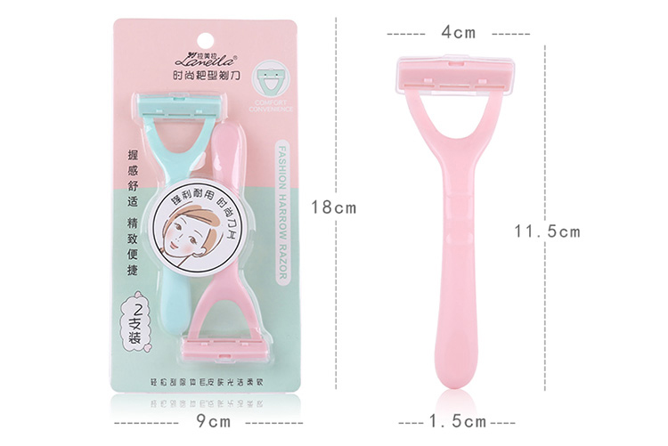 Lameila Hair Removal 1pcs Safety Manual Shaving Single Blade Razor Knife For Women Body Leg Shaver Trimmer A0923
