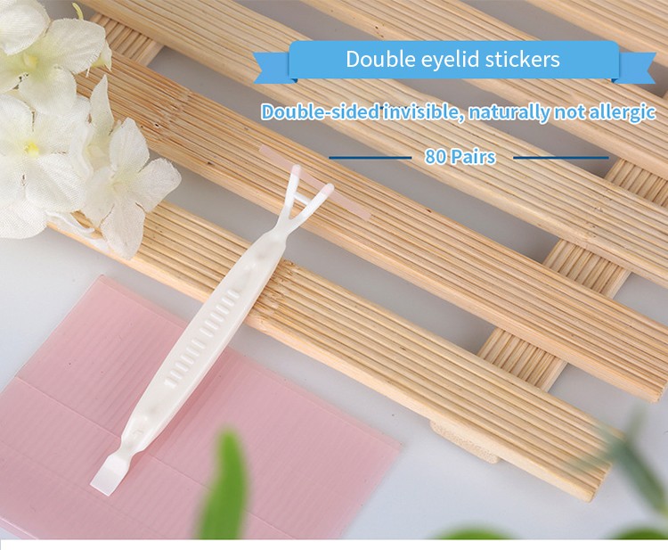 Lameila Makeup Tools Invisible Double Eyelid Sticker 80pairs Super Stretch Long Lasting Eye Tape Double Eyelid A182