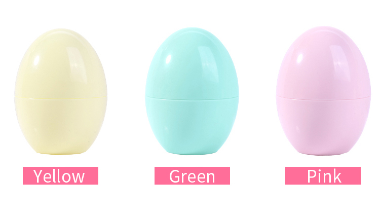 Yousha wholesale makeup sponge holder pink yellow plastic eggshell beauty cosmetic blender makeup sponge with holder YF099