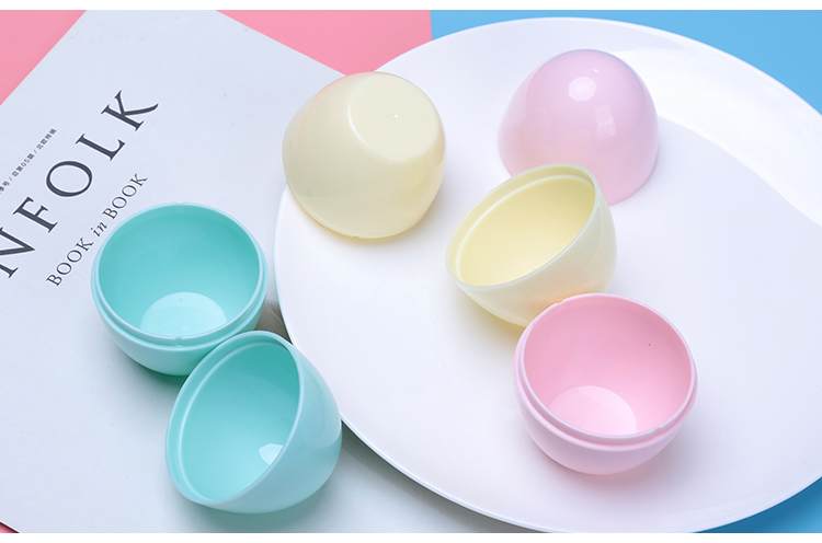 Yousha wholesale makeup sponge holder pink yellow plastic eggshell beauty cosmetic blender makeup sponge with holder YF099