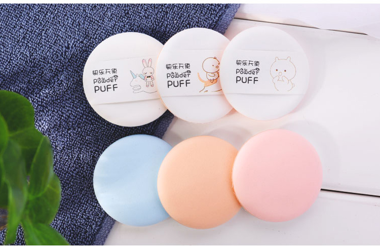 Yousha cosmetic blender puff best makeup distributors 3pcs soft foundation makeup sponge puff with handle YF142