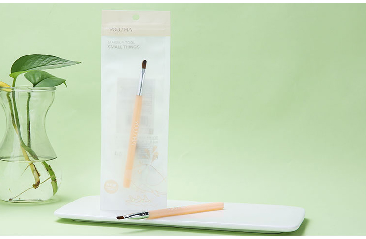 Yousha Multifunctional Cosmetic Brush Eye Shadow Vendor Custom Logo Single Makeup Brush With Packaging Bag YC009