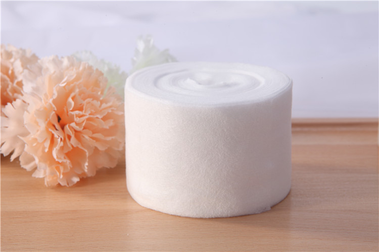 Yousha OEM Make Up Cotton Pads Roll Disposable Facial discharge Cosmetic Cotton YV011